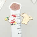 DIY Christmas Santa Claus enamel pendant with golden finish for jewelry making - White Christmas Flying Cane Snowman (19571)