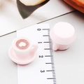 Light pink resin miniature coffee cup charm with heart latte art for DIY jewelry crafts - Pink 3D Latte Art