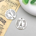 Detailed view of silver alloy Paris Eiffel Tower charms for DIY jewelry crafting - Paris Tower Style (10908)
