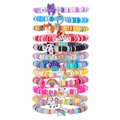 Set mit 12 bunten Cartoon-Polymer-Ton-Armbändern mit Einhorn- und Regenbogen-Anhängern - Set / Gemischte Elemente Stil (ZJ13815)