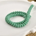 Sarta de cuentas de vidrio verde claro 5x8mm con forma de ábaco para hacer joyas - Nuevo Cuenta Ábaco Verde Oscuro