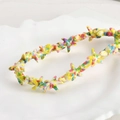 Colorful resin star beads with oil painting texture for DIY jewelry making and crafts - Candy Multicolor Starfish