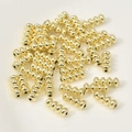 Detailansicht der 14k vergoldeten Laternenperlen für DIY-Schmuck und Armbänder - Kleine Vierschichtige Laternenperle (13# Gold)