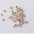 Pendente a stella a cinque punte in rame placcato oro 14k con intarsio in zircone - Stile Piccola Stella a Cinque Punte