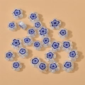 Blue Millefiori flower glass beads for DIY jewelry making handmade bracelet and necklace - 10# Blue Millefiori Bead