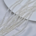 4mm weiße Muschelperlen mit natürlichem Perlmuttglanz für DIY-Schmuckherstellung - 16# Weiße Trochus-Muschel-Rundperlen