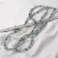 Natural 3-5mm green aventurine irregular crystal stone beads for DIY jewelry making - 18# Green Aventurine (1 Strand)