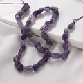 5-8mm natural irregular purple amethyst crystal stone beads strand for DIY jewelry making - Irregular Chips (3#) / 1 Piece / Deep Amethyst