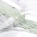 3mm gefacetteerde lichtgroene kristalglazen kralen voor DIY armbanden en sieraden - Set van 100 stuks / Licht Blauwgroen (13#)