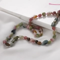 DIY colorful tourmaline irregular beads strands for making necklaces and bracelets - Irregular Chips (6#) / 1 Piece / Mixed Tourmaline