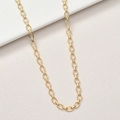 Gros plan sur les maillons plats nez de cochon plaqués or 18K pour bijoux DIY - 9# Doré Chaîne Ovale