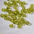 Polierte transparente grasgrüne Glassamenperlen 4mm für DIY Schmuckherstellung Sets - Grasgrün