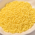 3mm lichtgele crème glazuur kralen in witte kom voor DIY handgemaakte sieraden maken - 3mm (10g Verpakking) / Lichtgeel (2#)