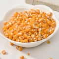 DIY beads accessory in orange and white candy stripes for making handmade bracelets - Orange and White Stripes