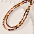 Collar de cuentas redondas de jaspe Mookaite de 4-5mm para creación de joyas DIY - aprox. 90 Cuentas/Paquete / 20# Mookaite Jasper