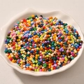 Gekleurde 3mm kralen voor DIY sieraden maken in een witte schaal in schelpvorm - 3mm (10g Verpakking) / Gemengde Kleuren (1#)