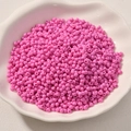 3mm roze rocailles kralen voor DIY-sieraden in een witte decoratieve schaal - 3mm (10g Verpakking) / Donkerroze (17#)