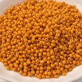 Gepolijste oranje 3mm glaskralen voor DIY handgemaakte sieraden en knutselprojecten - 3mm (10g Verpakking) / Gembergeel (29#)