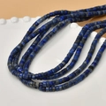 Strand of natural lapis lazuli cylindrical tube beads for DIY jewelry making and crafts - Natural Lapis Lazuli Style (46#)