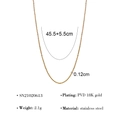 Collana a sfere in acciaio inossidabile placcata oro 18K lunghezza 45,5 cm finitura PVD - Catena a Sfere Dorata (SN21020613)