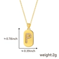 Gold letter P pendant necklace with sparkling cubic zirconia on oval charm and thin chain - Letter P (Pendant Only - Without Chain)