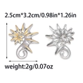Seepferdchen- und Muschelanhänger in Silber und Gold für DIY-Schmuckdesign - Meeresmuschel Seepferdchenform (TZ-TP1081-02)