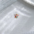 French vintage stainless steel butterfly pendant with colorful enamel for jewelry making - Colorful Enamel Butterfly Style
