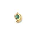 Goldener Nautilus-Anhänger mit grünem Emaille-Zentrum für DIY-Schmuck und Schlüsselanhänger - Blau Nautilus (TZ-TP1391-02-blue)