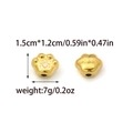 Goldene Katzenpfoten-Anhänger mit MONEY Gravur und rosa Münzdetail für Schmuck - Katzenpfoten-Stil (TZ-TP1005-02-yellow)