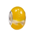 Cuenta de resina amarillo brillante con núcleo de metal para pulseras de estilo DIY - Especificación Estándar / Amarillo Brillante(001)