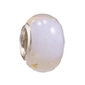 Charming light purple gradient resin bead with glitter and silver metal core hole - Standard Spec / Light Purple(009)