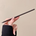 Minimalist dark sandalwood hair stick with polished finish for Hanfu hairstyles - Minimalist Practice Hair Stick
