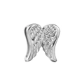 Silver angel wings DIY charm accessory with feather texture for 10mm slide bracelets - Standard Spec / Angel Wings Style (10)