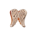 Rose gold angel wing 10mm slide charm for stainless steel mesh bracelet and jewelry - Angel Wings Shape (07)