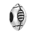 Perle de breloque style football américain en alliage pour bracelets personnalisés - Style Football Américain (015)