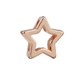 Rose gold hollow star charm for 10mm DIY bracelet and stainless steel watch band - Hollow Five-Pointed Star (14)