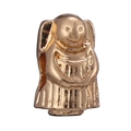 Ciondolo in lega dorata a forma di personaggio per bracciali di lusso fai-da-te - Figura Oro (008)