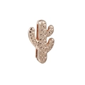 Rose gold cactus slide charm for 10mm mesh bracelet and stainless steel watch bands - Cactus Shape (23)