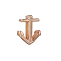 Polished rose gold anchor charm accessory for 10mm DIY stainless steel bracelets - Anchor Shape (24)