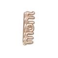 Rose gold MOM letter charm made of stainless steel for 10mm diy keeper bracelet - MOM Lettering (31)