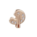 Charm tavolozza e pennello in oro rosa per bracciali mesh e cinturini da 10 mm - Stile Tavolozza Pennello (30)