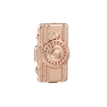 Rose gold camera charm bead accessory for 10mm stainless steel keeper bracelets - Camera Shape (32)