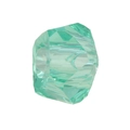 Faceted mint green crystal bead with large hole for DIY bracelet and jewelry making - Normal Specification / Mint Green