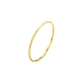 Minimalistischer Ring aus Gold-Titanstahl mit funkelnder sandgestrahlter Oberfläche - US 5 / Dünn Sandgestrahlt Gold
