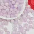 8mm helllilane Sternenharz-Perlen mit irisierendem Schimmer für DIY-Schmuckherstellung - 10mm Lila