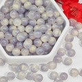 Hellviolette Sternenharzperlen mit feinem Glitzereffekt für DIY-Schmuckherstellung 8mm 10mm - 10mm Hellgrau