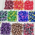 DIY colorful crackle glass beads in various vibrant shades for handmade jewelry making - 10mm / Mixed Color Jade Style (26#)