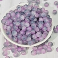 Perles en verre dégradé lavande et bleu de 8mm pour la création de bijoux DIY - Gris Violet (M157#)