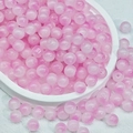 Rosafarbene Glasperlen für DIY-Schmuck mit dezentem Katzenaugen-Glanz-Effekt im Set - 8mm / Zweifarbige Perle (A7#) / Rosa Verlauf