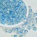 Blue and white marble glass beads 8mm to 10mm for DIY jewelry making and bracelets - 8mm / Lake Blue Floating Swirl